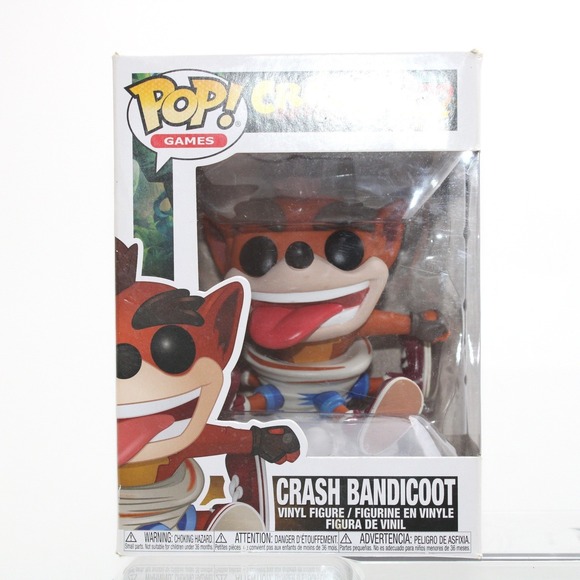 Funko Pop Games Crash Bandicoot Vinyl Figure 532 - Picture 2 of 9